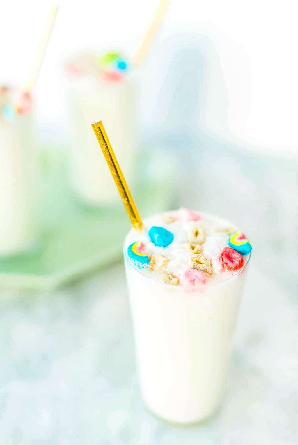 Boozy Cereal Milk Egg Cream Recipe