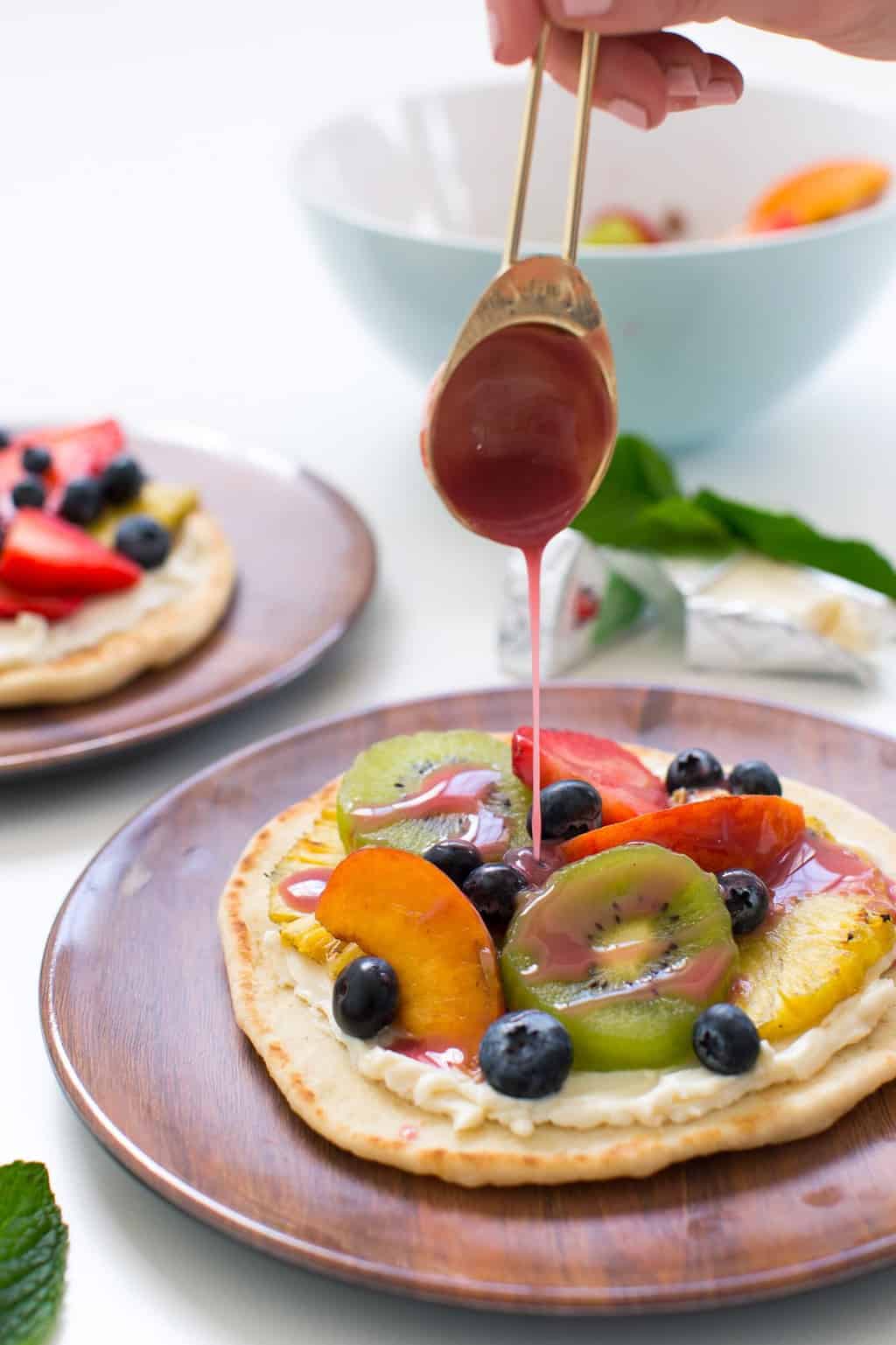 Grilled Fruit Pizza Recipe