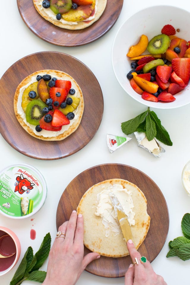 A Summer Grilled Fruit Pizza Recipe by top Houston lifestyle blogger Ashley Rose of Sugar & Cloth