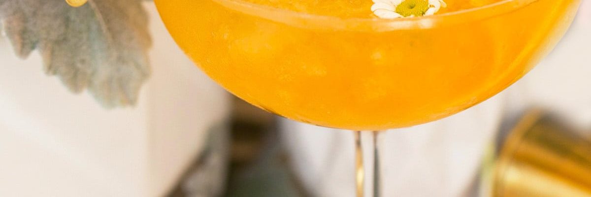 Whiskey Dreamcicle Cocktail Recipe by top Houston lifestyle blogger Ashley Rose of Sugar and Cloth