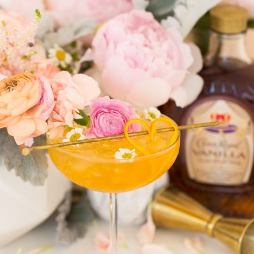 Whiskey Dreamcicle Cocktail Recipe by top Houston lifestyle blogger Ashley Rose of Sugar and Cloth