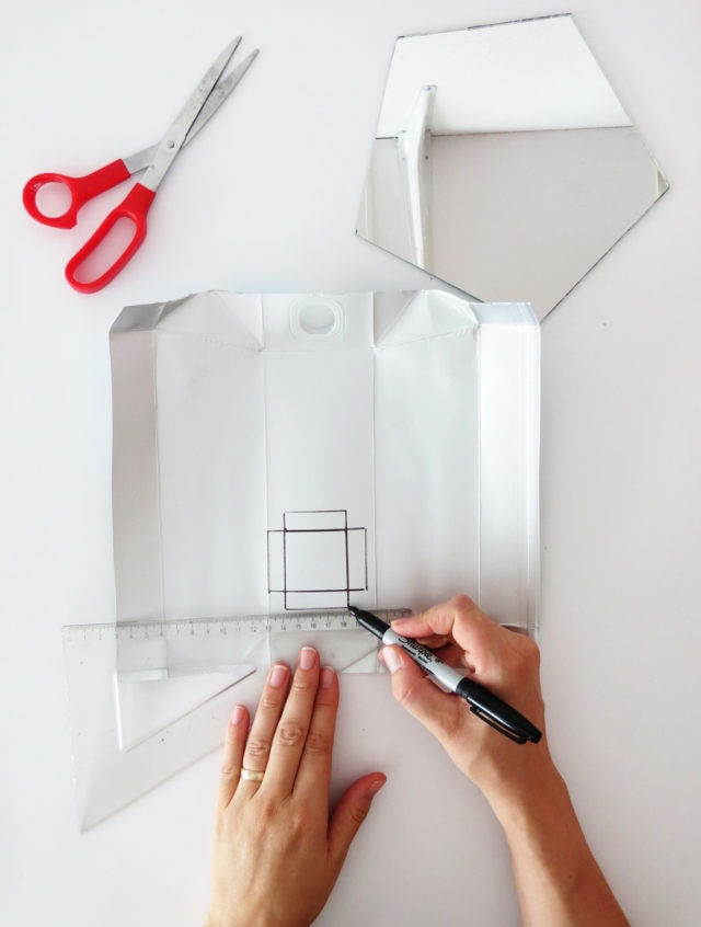 DIY Concrete Vanity Mirror by Ashley Rose of Sugar & Cloth, a top lifestyle blog in Houston, Texas