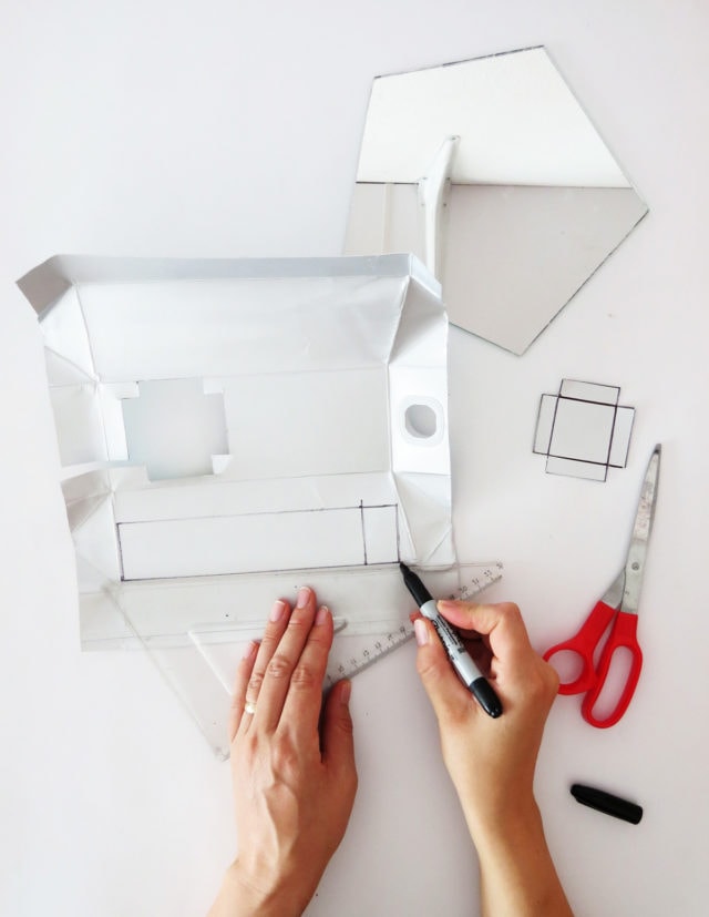 DIY Concrete Vanity Mirror by Ashley Rose of Sugar & Cloth, a top lifestyle blog in Houston, Texas
