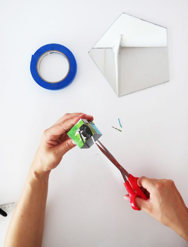 DIY Concrete Vanity Mirror by Ashley Rose of Sugar & Cloth, a top lifestyle blog in Houston, Texas