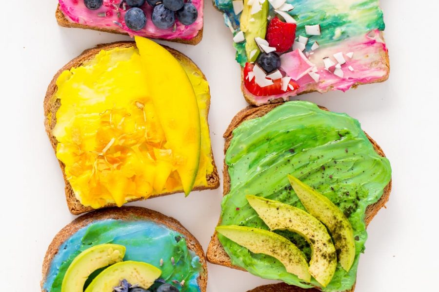 All Natural Unicorn Toast Recipe by top Houston Blogger Ashley Rose of Sugar and Cloth