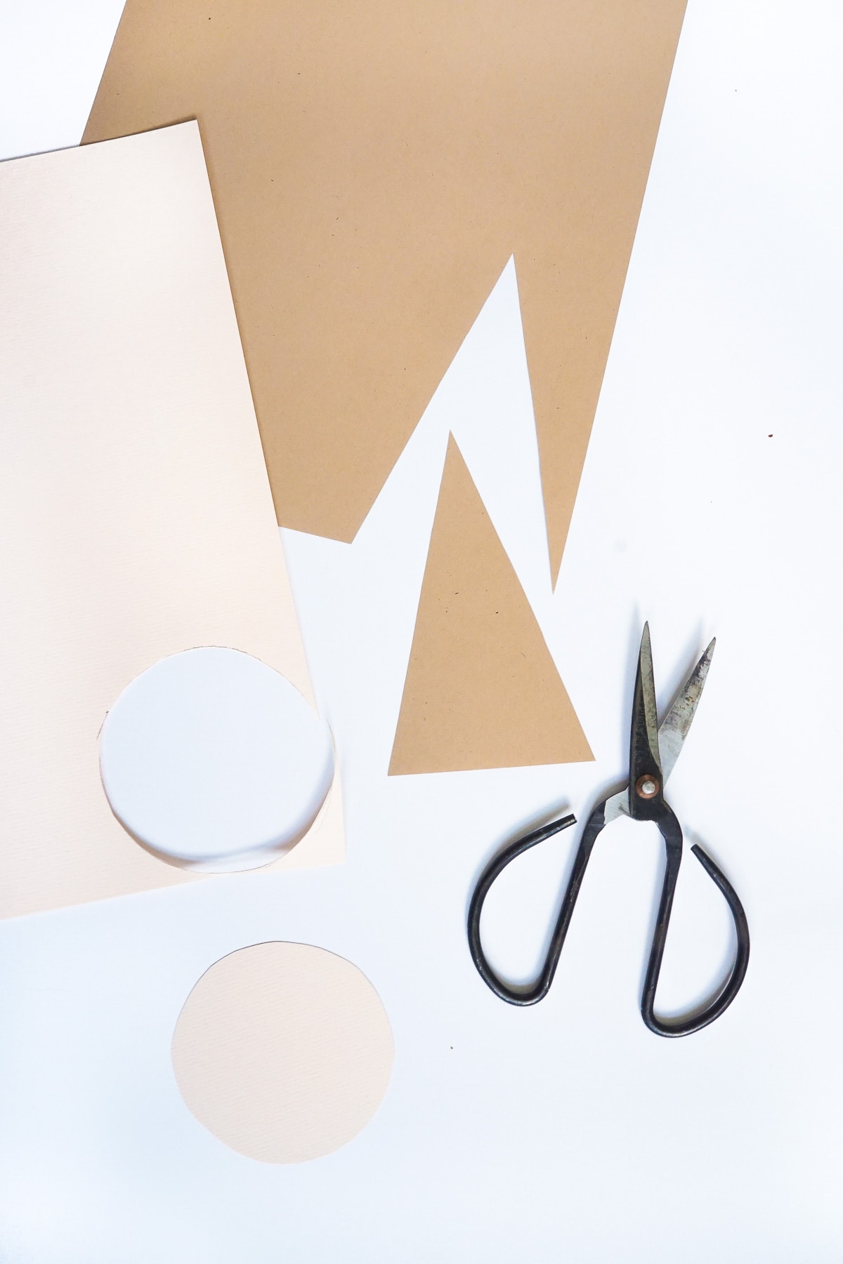 DIY Paper Shapes Wall Art by Ashley Rose of Sugar & Cloth, a top lifestyle blog in Houston, Texas