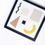 DIY Paper Shapes Art