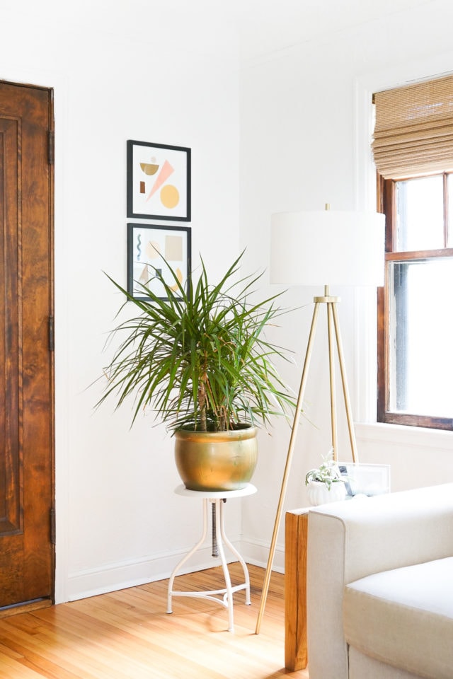 DIY Paper Shapes Wall Art by Ashley Rose of Sugar & Cloth, a top lifestyle blog in Houston, Texas