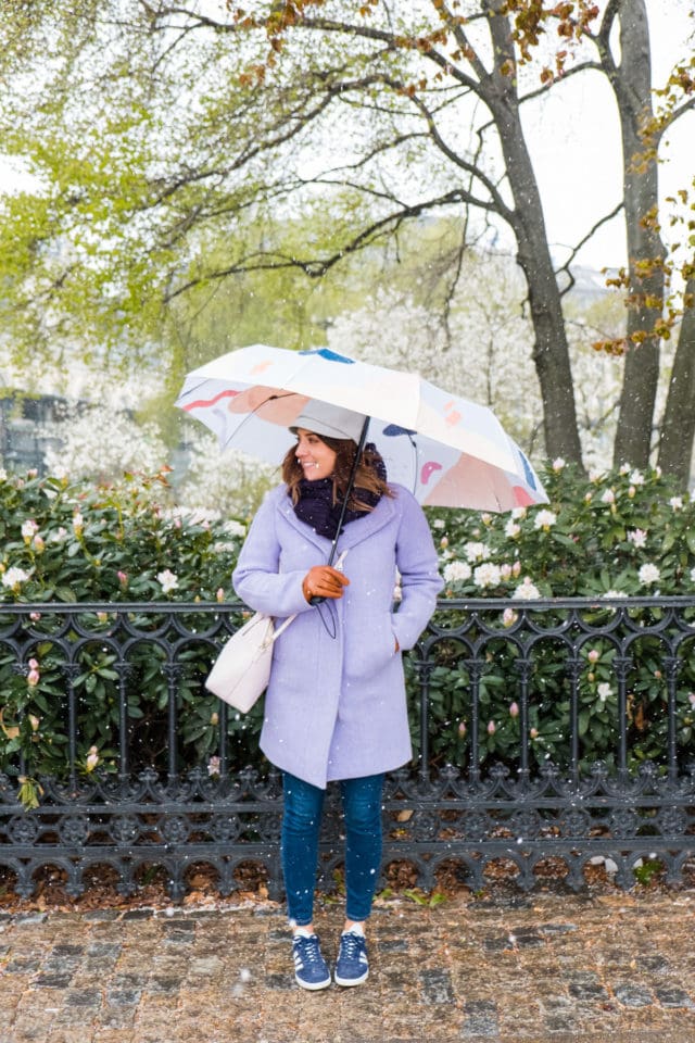 DIY Abstract Umbrella by top Houston lifestyle blogger, Ashley Rose of Sugar and Cloth