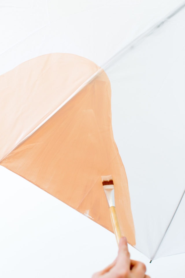 DIY Abstract Umbrella by top Houston lifestyle blogger, Ashley Rose of Sugar and Cloth