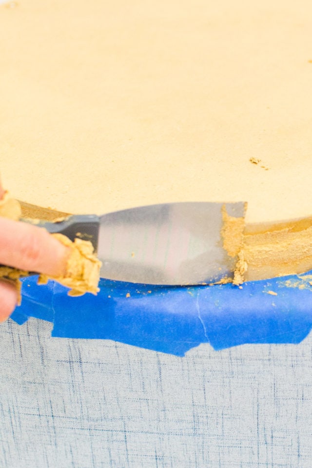 DIY Metallic Gold Stool Bases by top Houston lifestyle blogger Ashley Rose of Sugar and Cloth