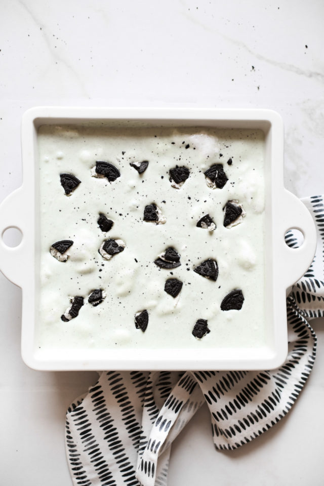 Grasshopper Pie Ice Cream by Ashley Rose of Sugar & Cloth, a top lifestyle blog in Houston, Texas