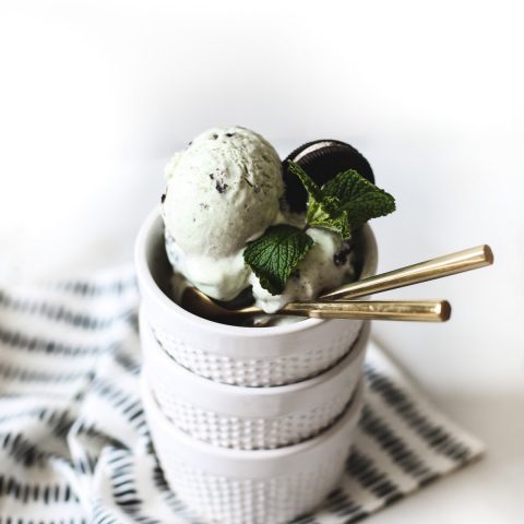 Grasshopper Pie Ice Cream by Ashley Rose of Sugar & Cloth, a top lifestyle blog in Houston, Texas