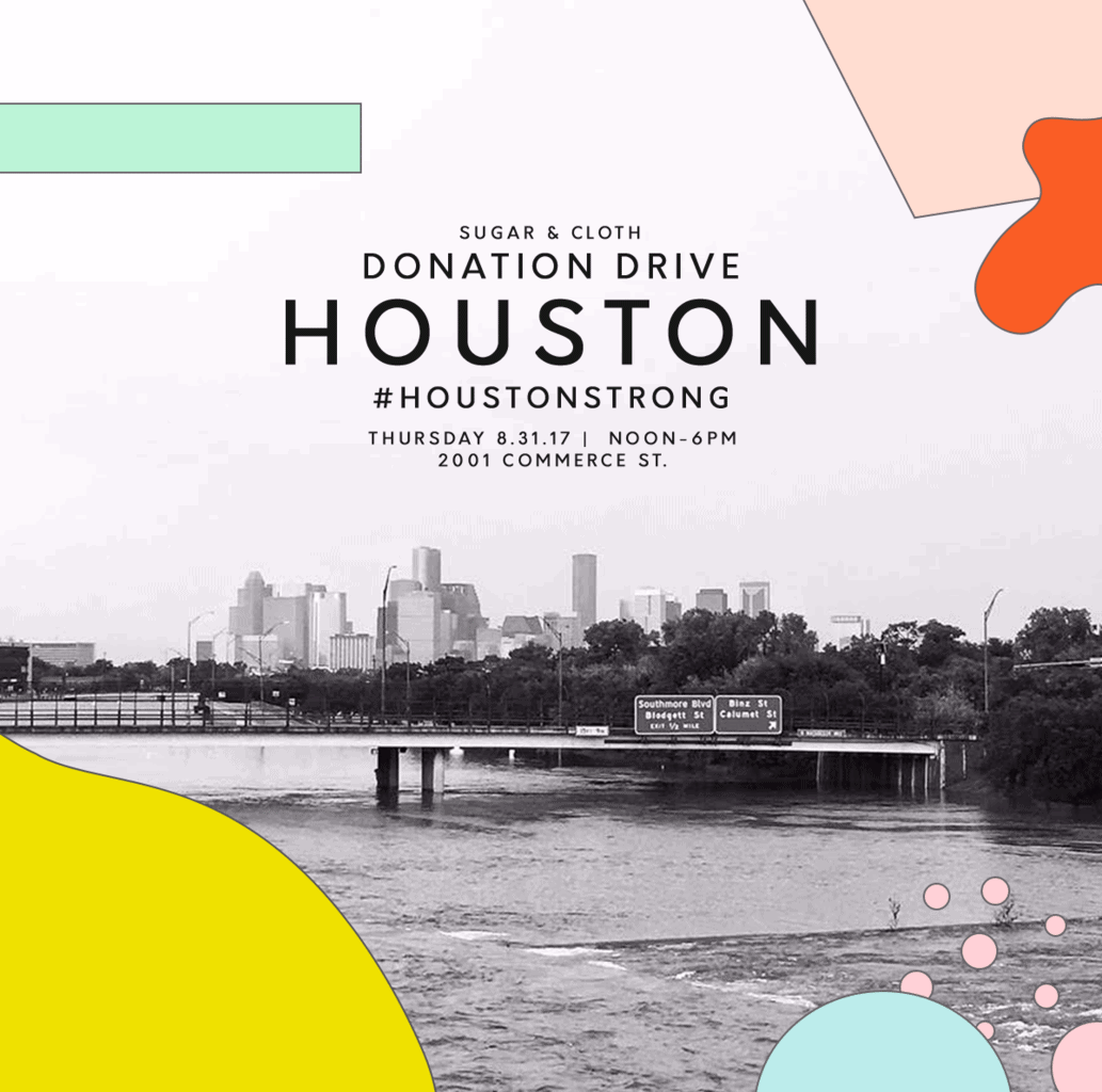 Helping Houston: Storm Update + Hosting a Harvey Relief Donation Drive