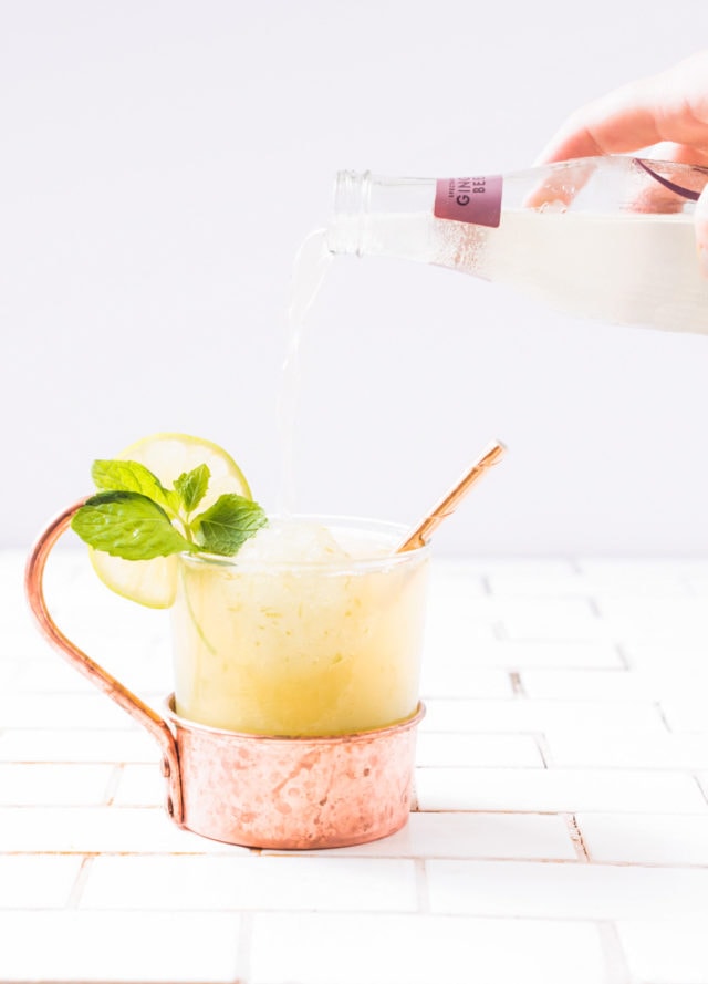 Moscow Mule Float by Ashley Rose of Sugar & Cloth, a top lifestyle blog in Houston, Texas