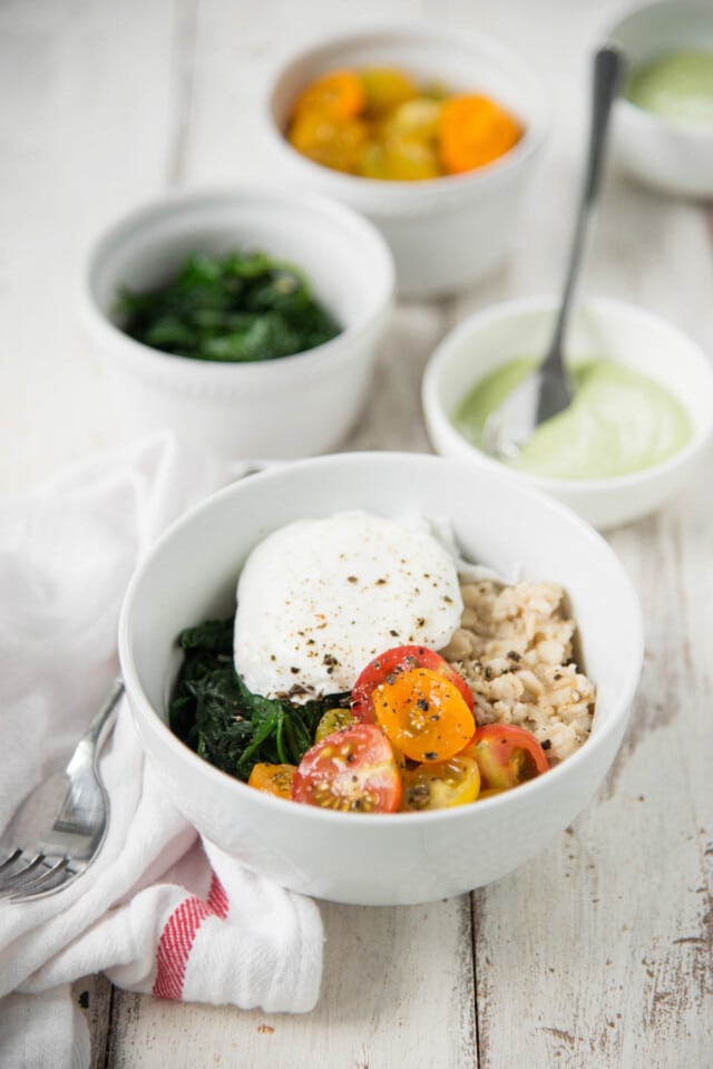 Savory Oatmeal Bowl Recipe