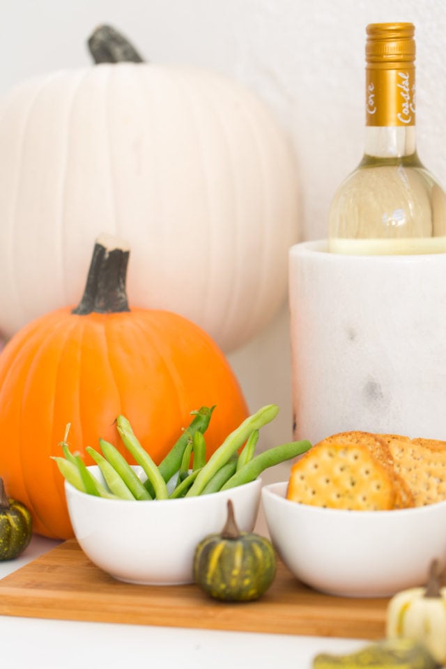 Friendsgiving Table Setting Idea + Sparkling Pumpkin Cider Recipe by top Houston Lifestyle blogger Ashley Rose of Sugar and Cloth