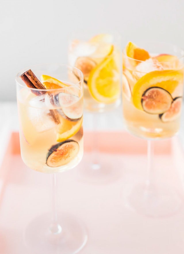 Autumn Fig Sangria Recipe by top Houston lifestyle blogger Ashley Rose of Sugar and Cloth