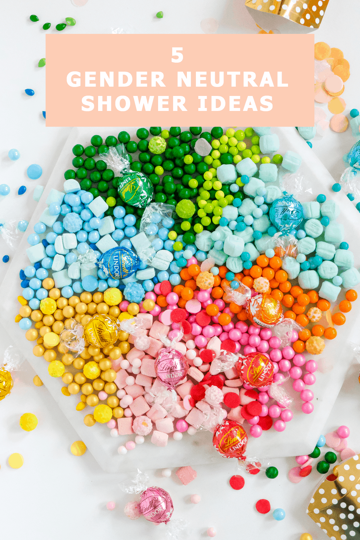 5 DIY Gender Neutral Baby Shower Ideas by top Houston lifestyle blogger Ashley Rose of Sugar & Cloth