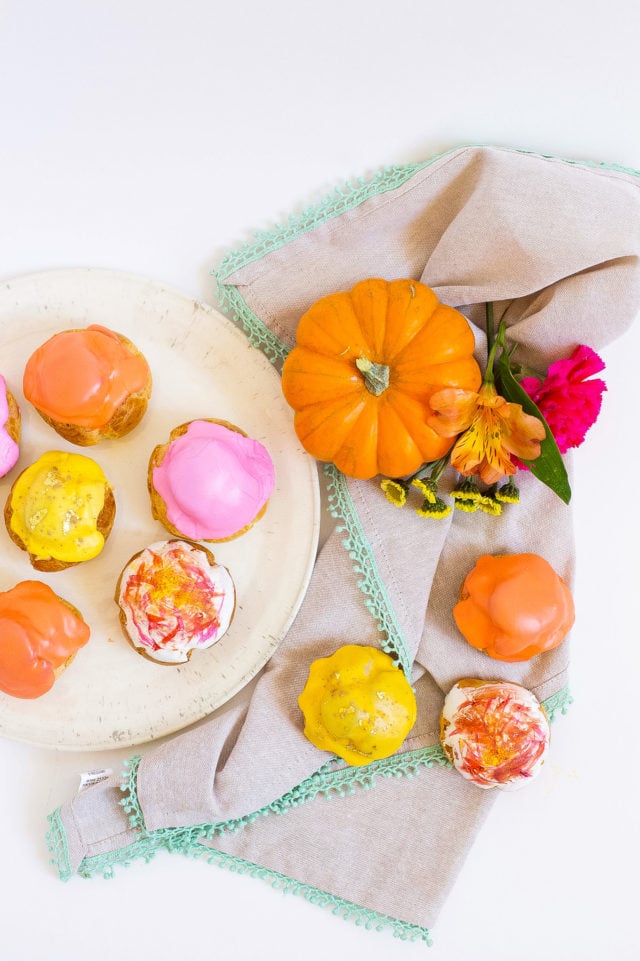 Pumpkin Pie Cream Puffs by top Houston lifestyle blogger Ashley Rose of Sugar and Cloth