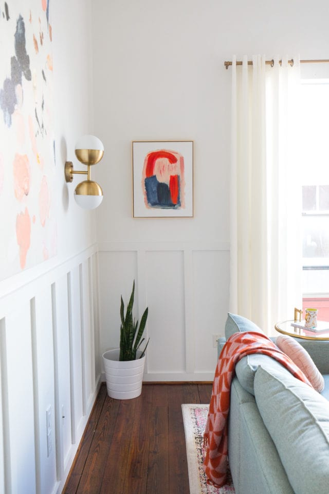 Big Reveal: We Finally Have Our Finished Living Room Makeover by top Houston lifestyle blogger Ashley Rose of Sugar & Cloth