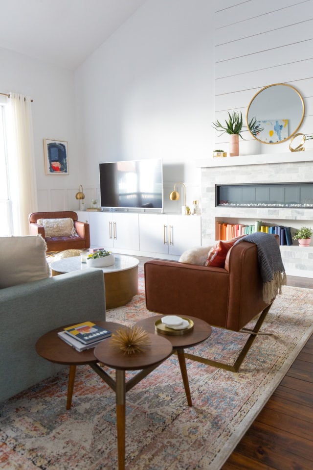 Big Reveal: We Finally Have Our Finished Living Room Makeover by top Houston lifestyle blogger Ashley Rose of Sugar & Cloth