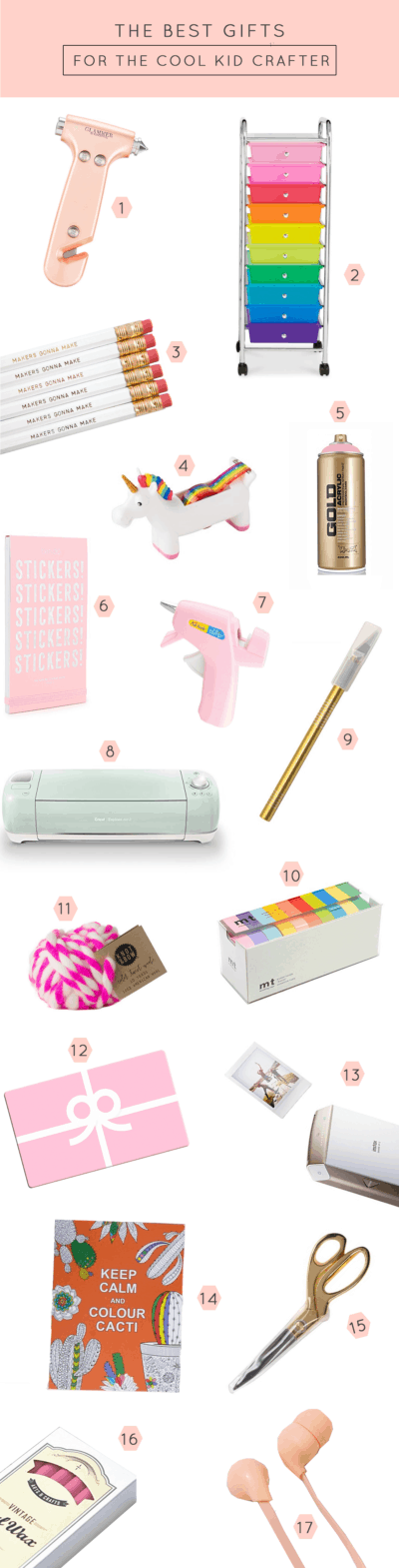 The best gifts for the cool kid crafters by top Houston lifestyle blogger Ashley Rose of Sugar & Cloth