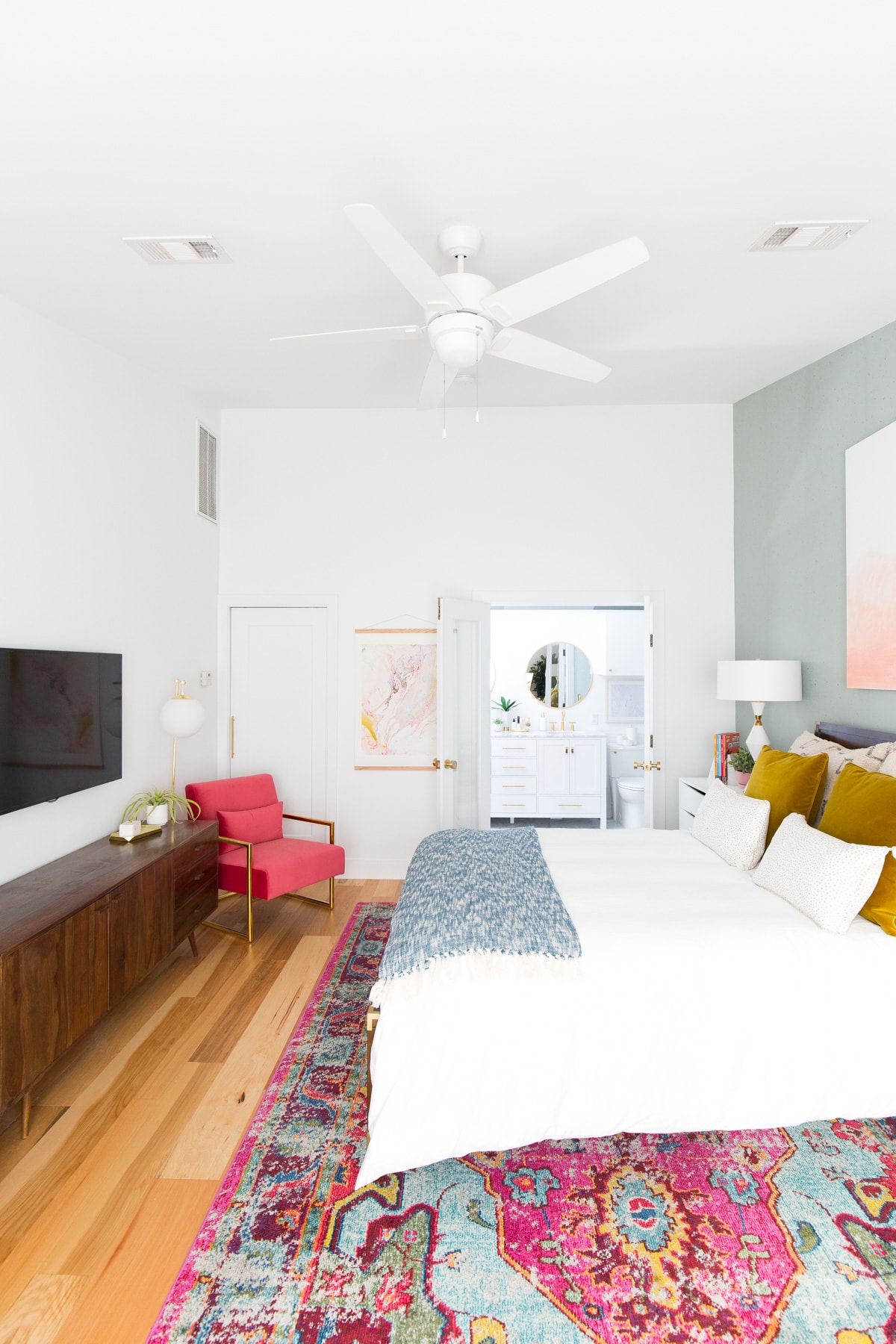 One Room Challenge Final Reveal: Our Master Suite Makeover (+ video) by top Houston lifestyle blogger ashley rose of sugar & Cloth