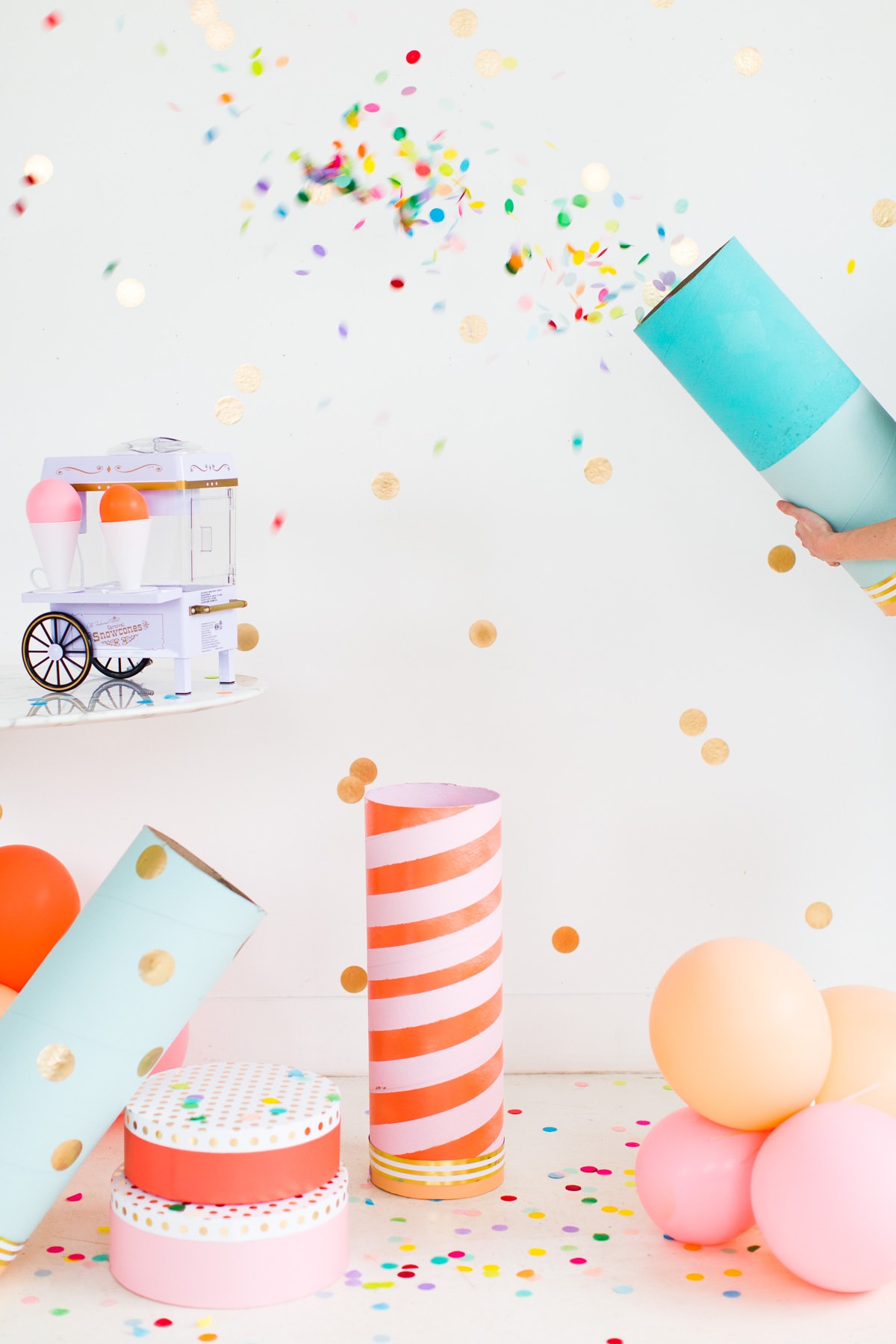 Simple Jumbo DIY Confetti Poppers Sugar & Cloth