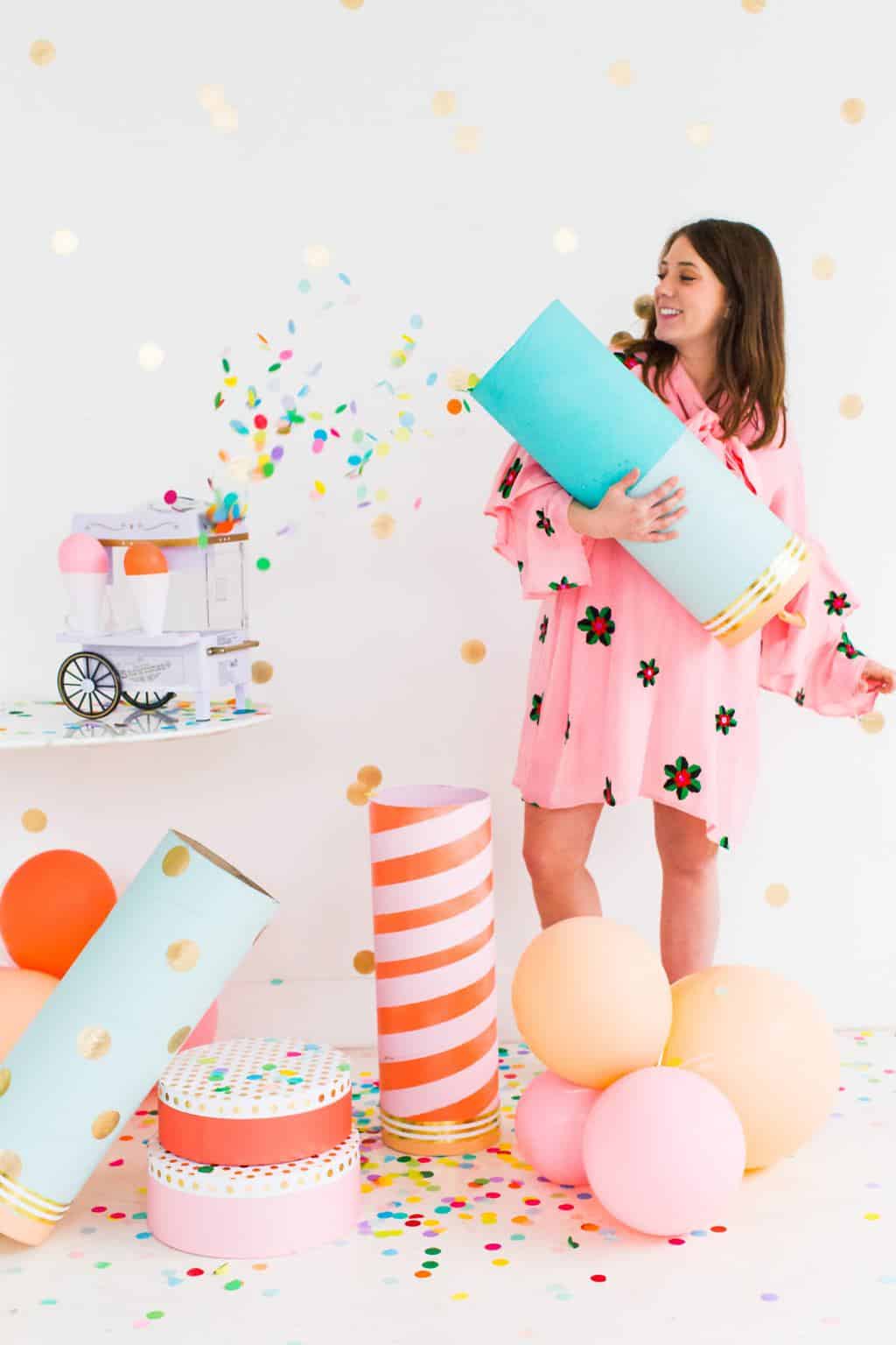 Large DIY Party Confetti Poppers