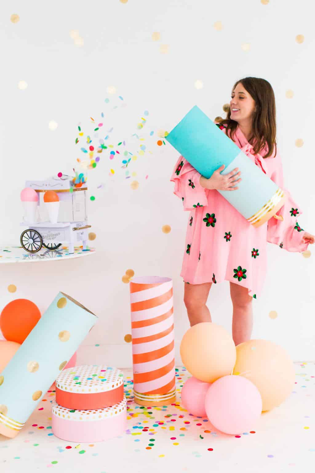 Simple Jumbo Diy Confetti Poppers Sugar Cloth