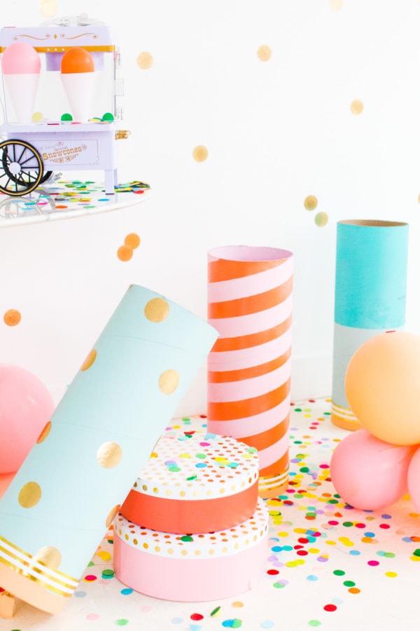 How to Make Jumbo DIY Confetti Poppers