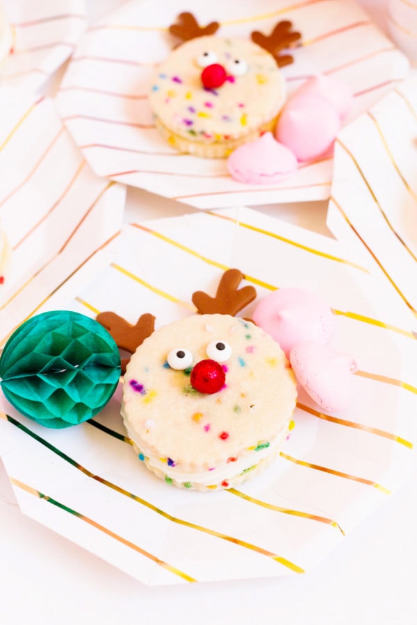Funfetti Reindeer Cookies Recipe — Sugar & Cloth