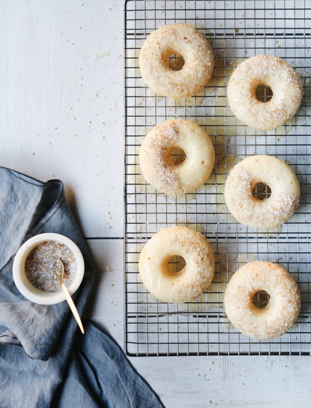Champagne Donuts Recipe by top Houston lifestyle blogger Ashley Rose of Sugar and Cloth