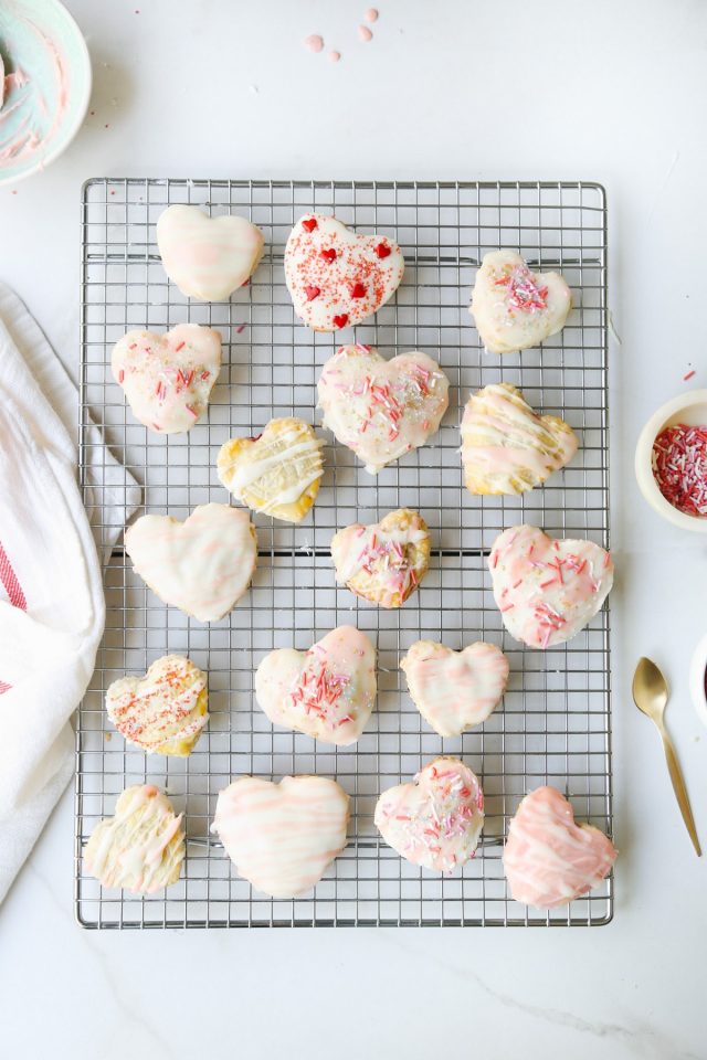 Raspberry Heart Shaped Pop Tarts Recipe