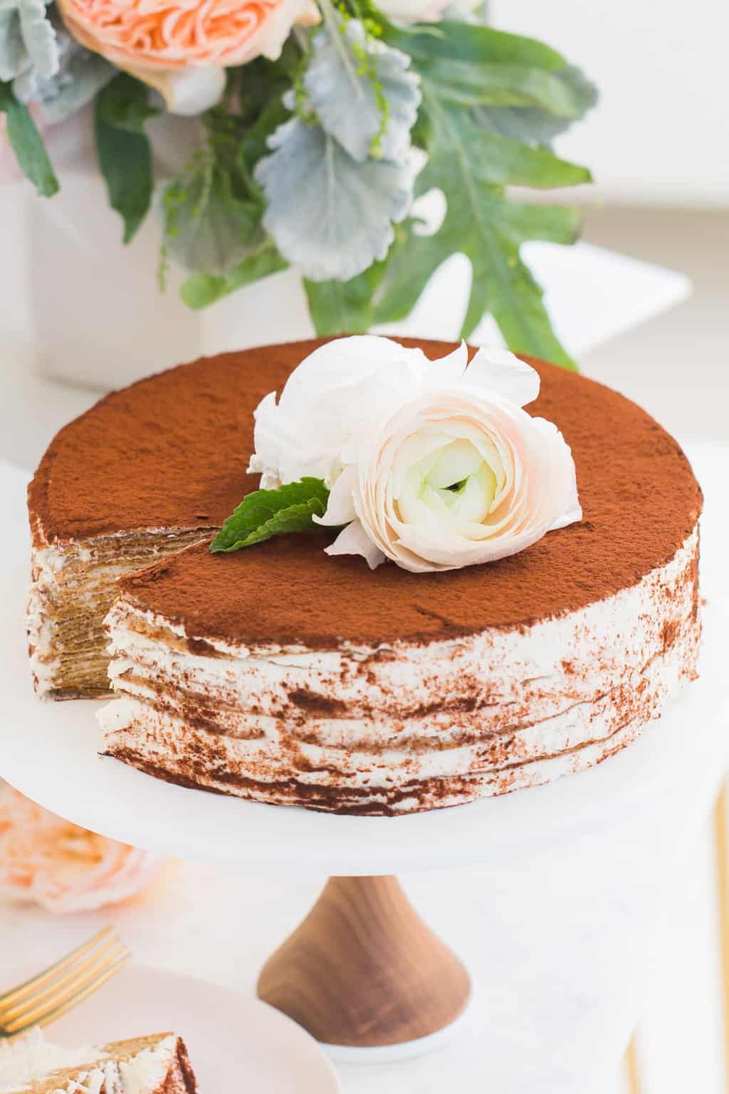 Bailey S Tiramisu Crepe Cake Recipe Sugar Cloth Recipes