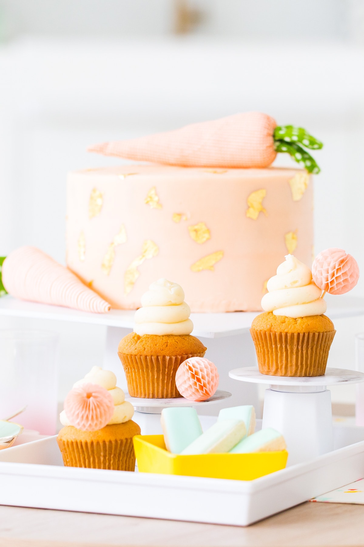 Perfectly Simple Pastel Easter Table Setting