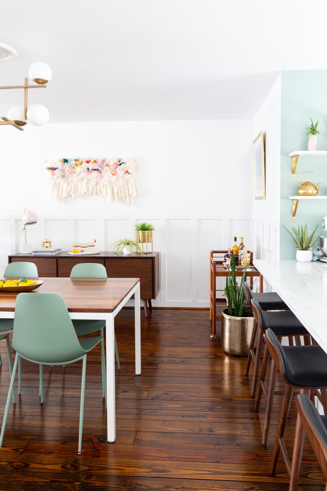 Sugar & Cloth Casa: Our Dining Room Makeover Reveal!