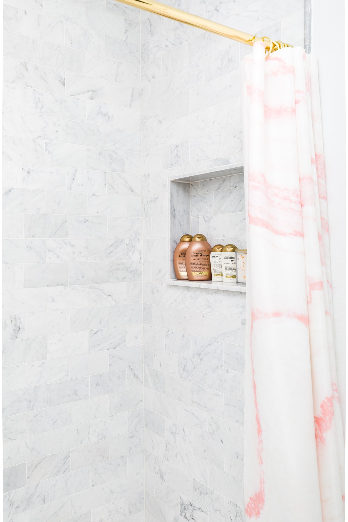 The Before + After of Our Guest Bathroom Makeover! by top Houston lifestyle blogger Ashley Rose of Sugar and Cloth