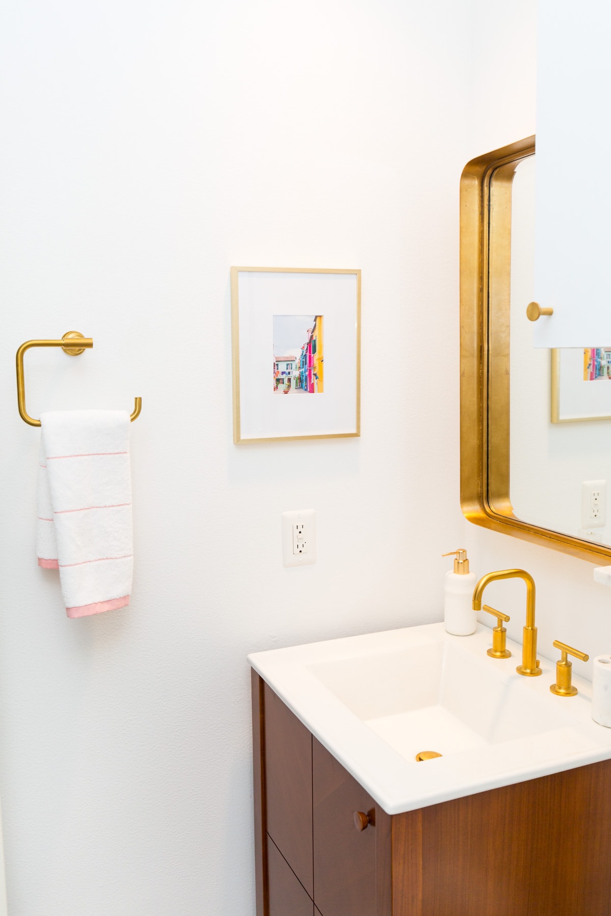 The Before + After of Our Guest Bathroom Makeover! by top Houston lifestyle blogger Ashley Rose of Sugar and Cloth