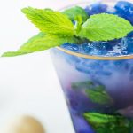 Magic Color Changing Mint Julep Recipe by top Houston lifestyle blogger Ashley Rose of Sugar & Cloth