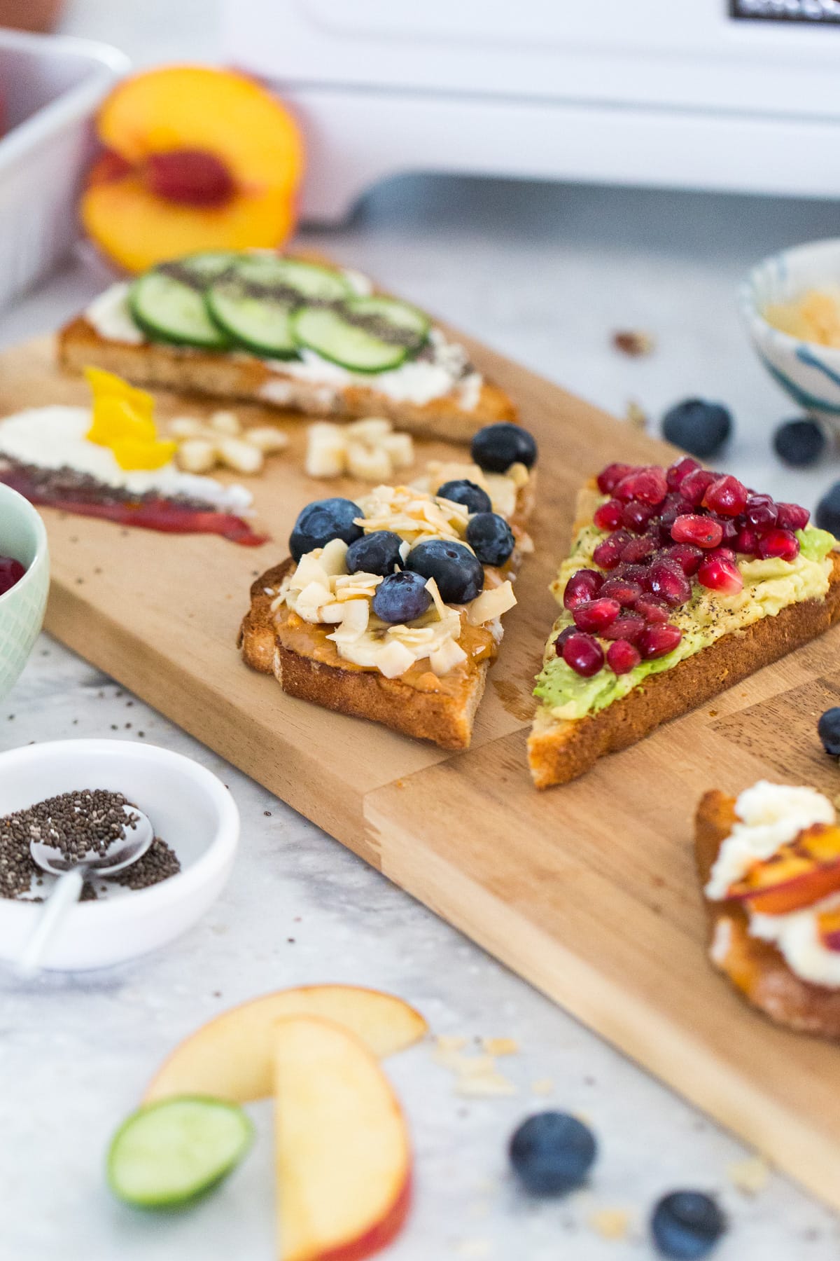 6 Simple Insta-Worthy Toast Combos by top Houston lifestyle blogger Ashley Rose of Sugar & Cloth #recipe #toast #instagram 