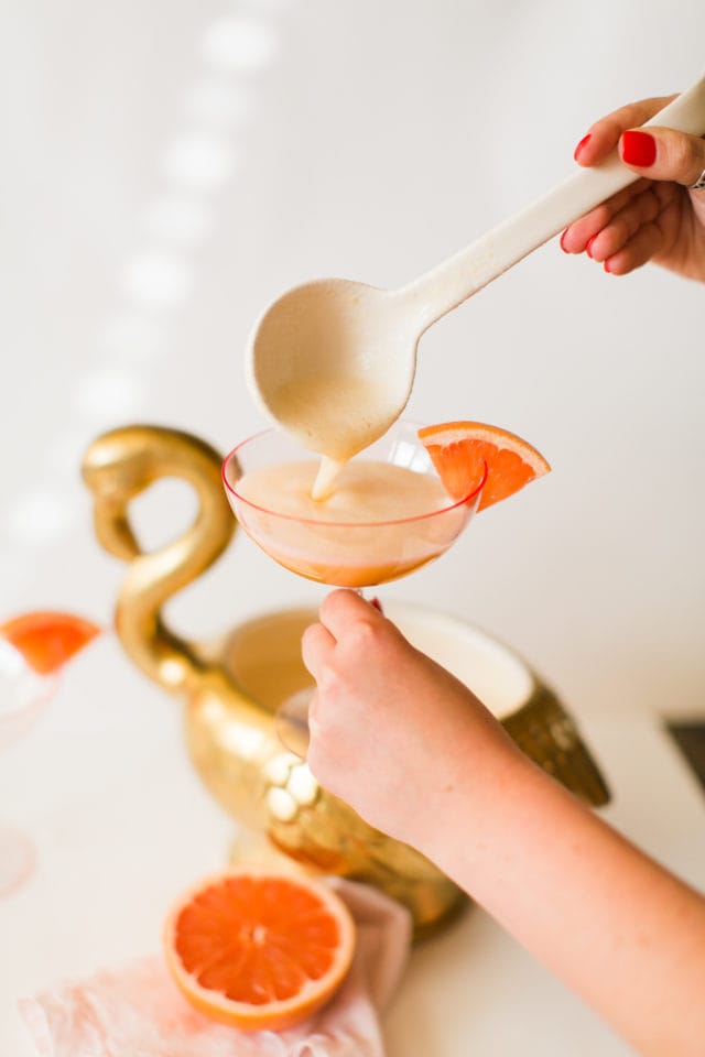 Frequent Flyer Gin Punch Recipe by top houston blogger Ashley Rose of Sugar & Cloth