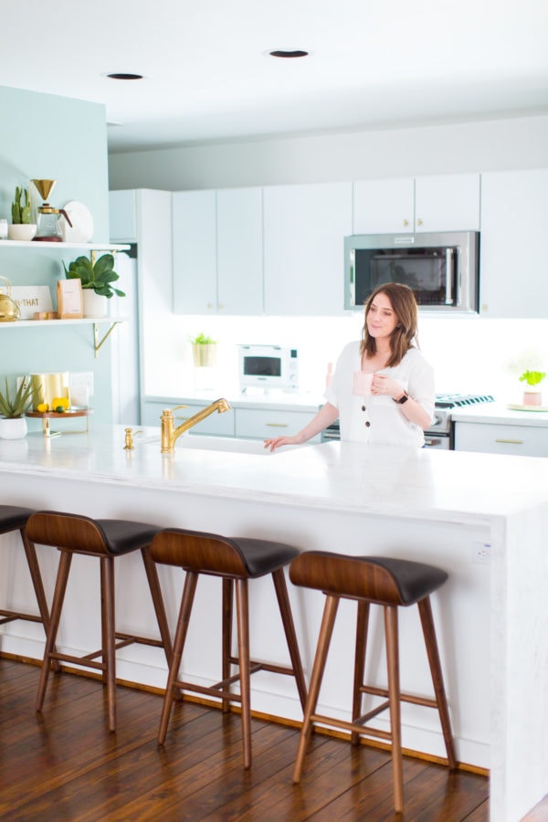 Townhouse Kitchen Makeover Before & After