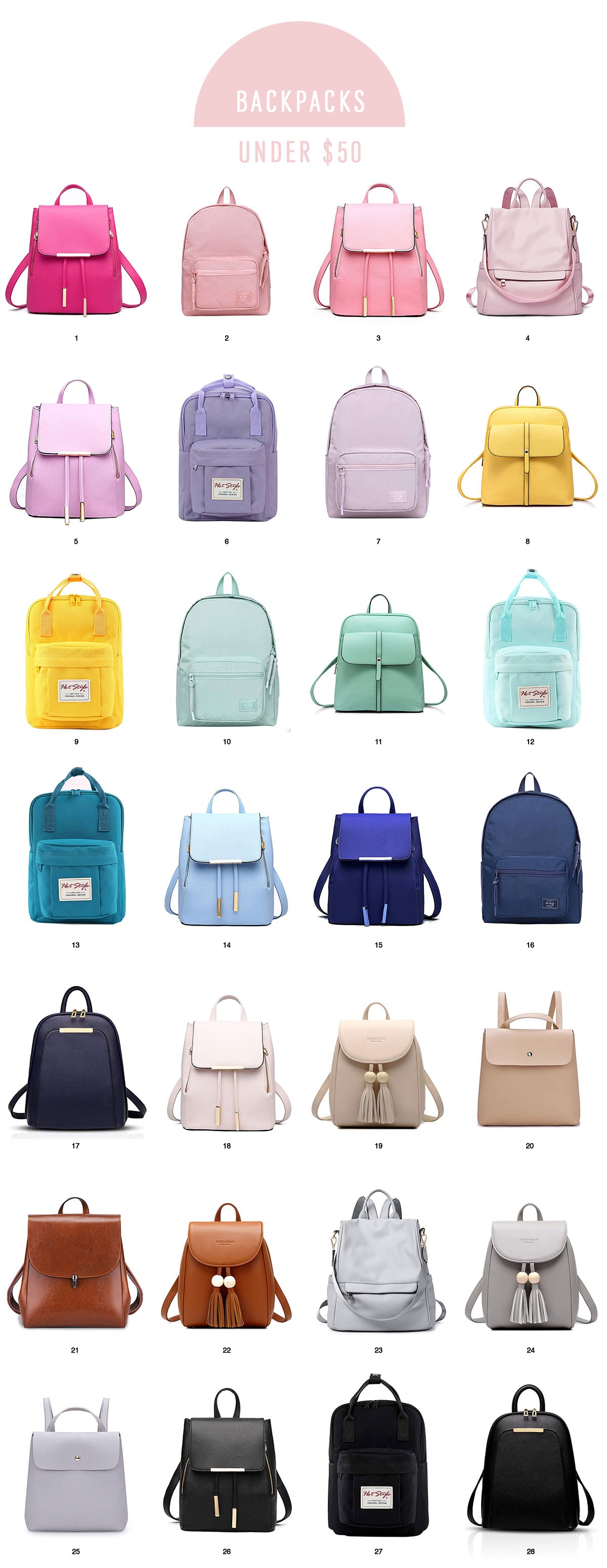 best backpacks under 50