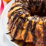 yum!! an easy monkey bread recipe with chocolate and orange flavors (or whatever floats your boat!) for the holidays! by top Houston lifestyle blogger Ashley Rose of Sugar & Cloth - #recipe #easy #christmas #holidays #quickrecipes #easyrecipe #holiday #winter