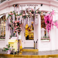Dying over the Peggy Porschen entrance in London! Photos of Our British Isles Cruise with Family! | Part 1 # travel #familytravel #cruise #decor #design #britishisles