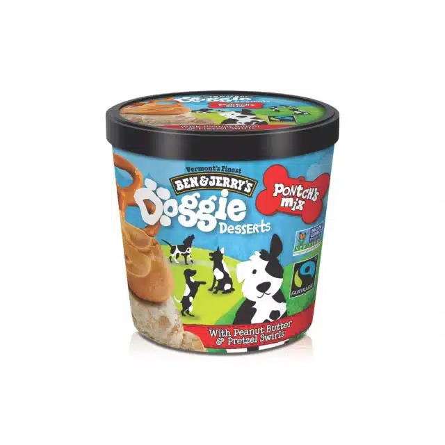 Ben & Jerry's Pontch's Mix Doggie Desserts Frozen All Life Stage Dog Treats