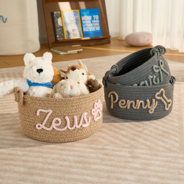 Handmade Pet Basket for pet gifts
