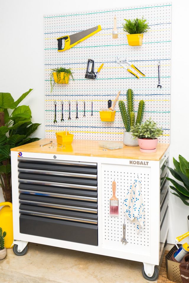 photo of a She Shed Tool Organizer